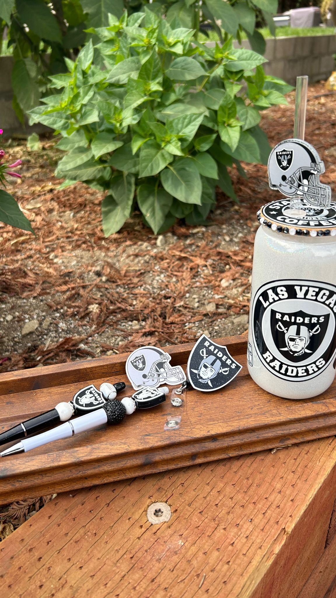 Sport Glass Tumbler, Pen and Keychain set